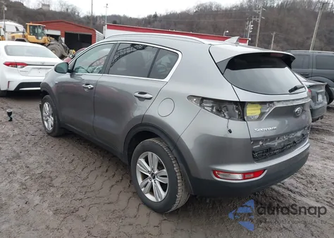 2017 Kia Sportage Lx from USA, damaged, VIN KNDPMCAC1H7237130